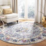 "Evoke Collection 5'-1"" X 7'-6"" Rug in Light Blue And Ivory - Safavieh EVK274C-5"