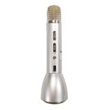Ztech - Wireless Karaoke Microphones, Platinum Portable 3-in-1 Bluetooth speaker for KTV Singing Handheld Microphone Karaoke Machine for iPhone /
