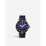 T120.407.17.041.00 Seastar 1000 Stainless Steel And Rubber Watch - Blue - Tissot Watches