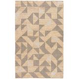 Jaipur Living Utah Handmade Geometric Beige/ Gray Area Rug (5'X8') - RUG132413
