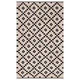 Jaipur Living Croix Handmade Geometric Black/ White Area Rug (5'X8') - RUG108825