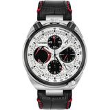 Chronograph Promaster Tsuno Racer Black Leather Strap Watch 45mm - Black - Citizen Watches