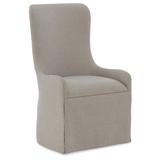 Hooker Furniture Aventura Arm Chair in Cement Wood/Upholstered/Fabric in Brown/Gray, Size 42.75 H x 24.5 W x 27.25 D in | Wayfair 6202-75500-DKW