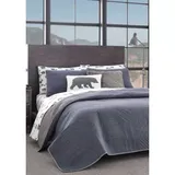 Eddie Bauer Hidden Lake Quilt Set, Blue, King