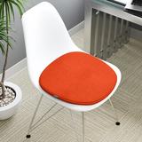 Upper Square™ Indoor Chair Pad Cushion Polyester in Red/Orange, Size 0.5 H x 17.0 W in | Wayfair 846B8DECB1AD4263A01A133D08B3962B