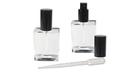 Grand Parfums 2 Oz Perfume Atomizer, Empty Refillable Glass Bottle, with Black Sprayer 60ml 2 Oz (Se