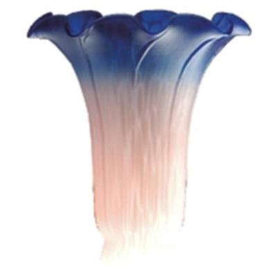 Meyda Tiffany 10185 Lighting 3" W x 5" H Pink/Blue