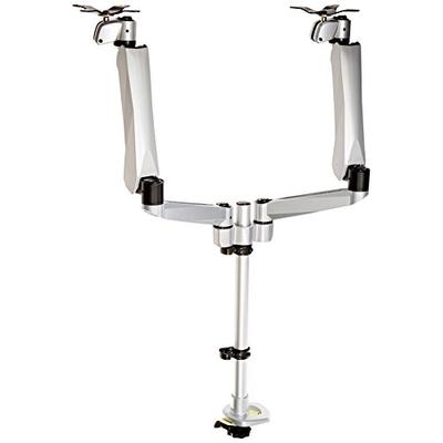 Cotytech Dual Monitor Desk Mount Spring Arm Quick Connect with Clamp Base (DM-CDSA3-C)