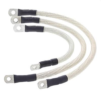 All Balls 79-3013 Clear Battery Cable, (15", 14", 9")
