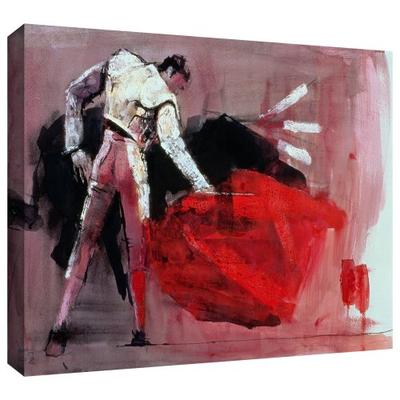 ArtWall Mark Adlington 'Matador' Gallery Wrapped Canvas Artwork, 24 by 32-Inch