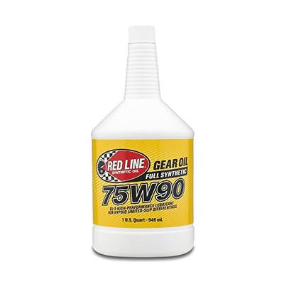 Red Line 57904-12PK 75W90 Synthetic Gear Oil - 1 Quart, (Pack of 12)