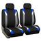 FH Group FB033BLUE102 Bucket Seat Cover (Modernistic Airbag Compatible (Set of 2) Blue)