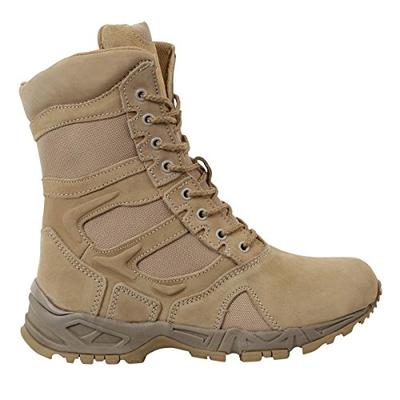 Rothco 8" Forced Entry Desert Tan Side Zip Boot, 8R