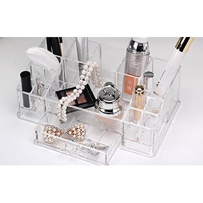 Beauty Acrylic Makeup Organizer Luxury Cosmetics Acrylic Clear Case Storage Insert Holder Box