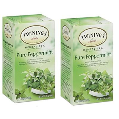 Twinings Herbal Tea Pure Peppermint -- 25 Tea Bags