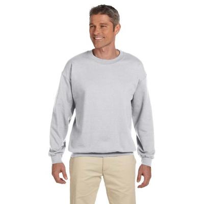 Jerzees Men's NuBlend Super Sweats Fleece Crewneck Sweatshirt, Ash, XX-Large