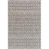 Brown/Gray 63 x 0.03 in Area Rug - Union Rustic Hongming Southwestern Khaki/Charcoal Indoor/Outdoor Area Rug | 63 W x 0.03 D in | Wayfair