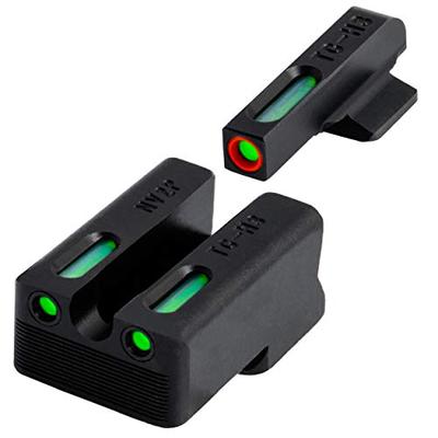 TRUGLO TFX Pro Hangun Sight Set - Fits Novak LoMount Cut .260/.500