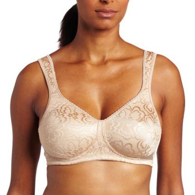 Playtex Women's 18-Hour Ultimate Lift and Support Wire-Free Full Coverage Bra #4745, Nude, 40D