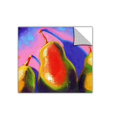 ArtWall Appealz Susi Franco Removable Graphic Wall Art, 24 by 24-Inch, Pearfect Shadow