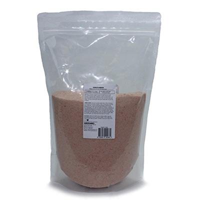 Indusclassic Pure Original Himalayan Pink Crystal Bath & Spa Sea Salt --- 5 Pound Fine Grain 0.5~1mm