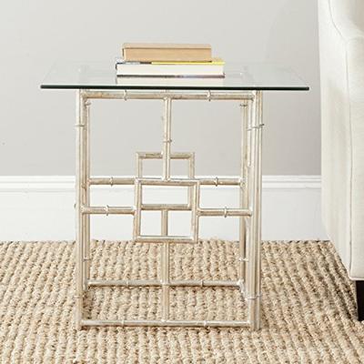 Safavieh Home Collection Dermot Silver Accent Table