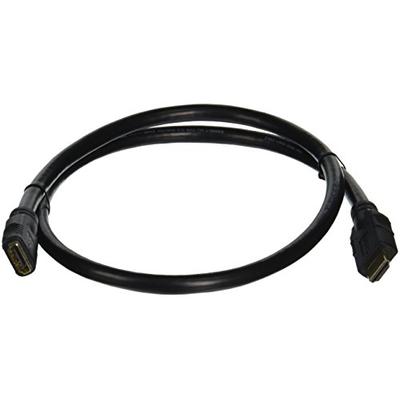 Monoprice Commercial Series Premium 3ft 24AWG CL2 High Speed HDMI Cable Male to Female Extension - B
