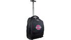 NBA Detroit Pistons Expedition Wheeled Backpack, 19-inches, Black