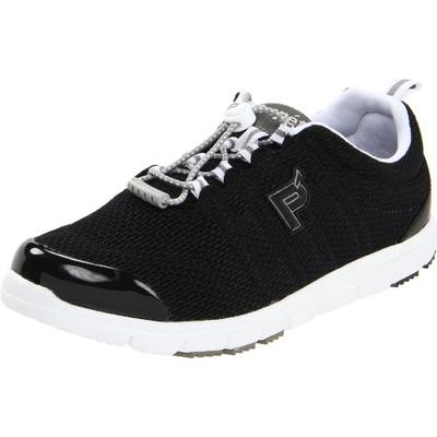 Propet Women's Travel Walker II, Black, 8.5 W (D) US