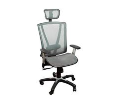 Ergomax Office Meshed Modern Office Chair Grey