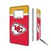 Kansas City Chiefs Striped Credit Card USB Drive & Bottle Opener