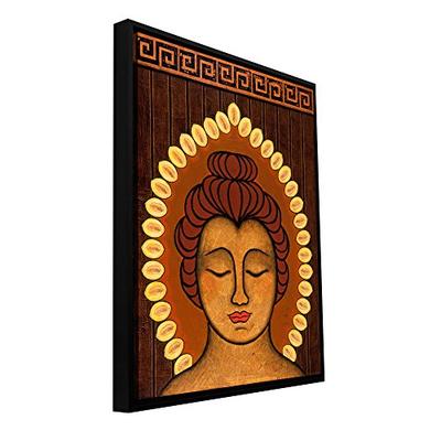 ArtWall Gloria Rothrock 'Radiant Peace' Floater Framed Gallery Wrapped Canvas, 36 by 48-Inch, Holds