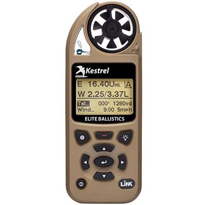 Kestrel 5700 Elite Weather Meter with Applied Ballistics and Bluetooth Link, Tan