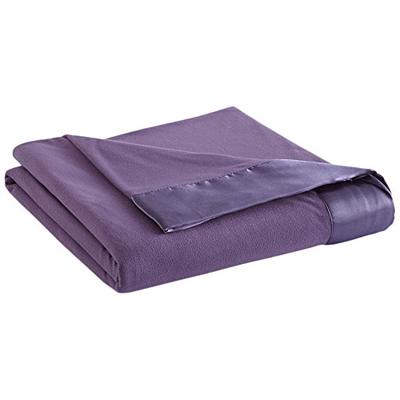 Shavel Home Products All Seasons Year Round Sheet Blanket, Full/Queen, Plum