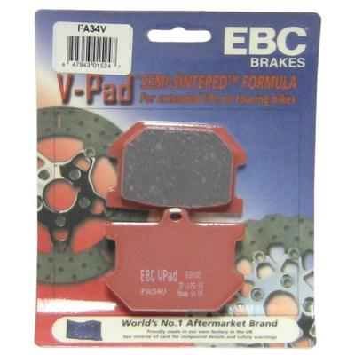 EBC Brakes FA34V Semi Sintered Disc Brake Pad