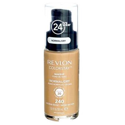 Revlon Colorstay for Normal/Dry Skin Makeup, Medium Beige 1 oz (Pack of 3)