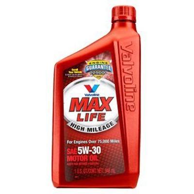 Valvoline Oil VV1556 Maxlife Motor Oil, High-Mileage, SAE 5W30, 1-Qt., Must Purchase In Quantities o