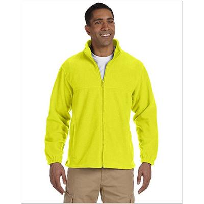 Harriton Mens Full-Zip Fleece M990 -SAFETY YELLO M