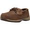 Rockport Womens Brown Leather Casual Boat Shoes Sailing Club Steel Toe 9.5 M