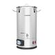 Klarstein Mash-Proof Boiler - Mash Kettle, Beer Brewing Plant, 2 Stages: 1500/3000 W, 5-Piece Set, Filter Bucket, Cooling Coil, LCD Display, Drain, Silver, 35 litres