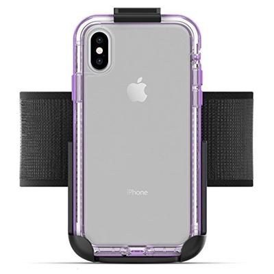 Armband for Lifeproof Next Case iPhone X - Encased (Non Slip) Fully Adjustable Lightweight Gym Sport