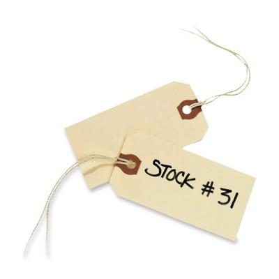 Avery Manila"G" Shipping Tags, Strung, 3.75 x 1.875 Inches, Pack of 1000 (12503)