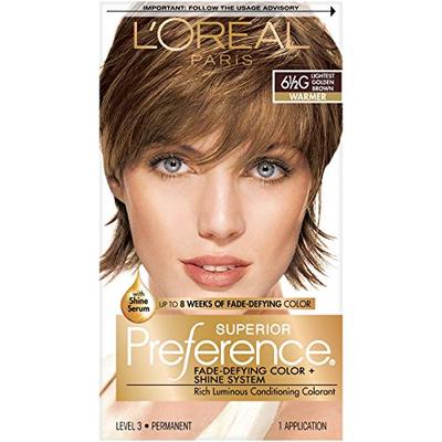 Pref Haircolor 6.5g Size 1ct L'Oreal Preference Hair Color Lightest Golden Brown #6.5g