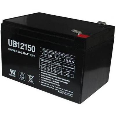 Universal Power Group 12V 15AH F2 SEALED LEAD ACID AGM DEEP-CYCLE RECHARGEABLE BATTERY