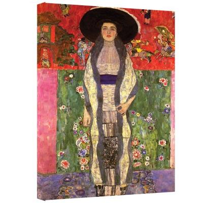 ArtWall Adele Bloch Bauer Gallery Wrapped Canvas by Gustav Klimt, 12 by 18-Inch