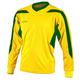 Mitre Unisex Kinder Frequency Fußballtrikot, Yellow/Emerald, S