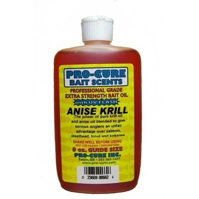 Pro-Cure Anise Krill Bait Oil, 8 Ounce