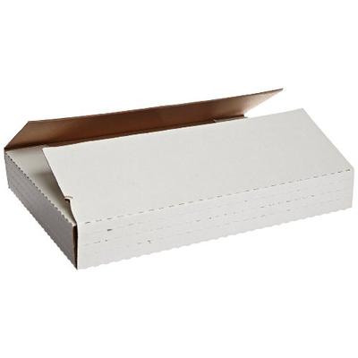 Aviditi MIBMROS Corrugated Easy-Fold Mailer, 15" Length x 11-1/8" Width x 2" Height, White (Bundle o