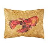 Caroline's Treasures 8715PW1216 Lobster Canvas Fabric Decorative Pillow, 12H x16W, Multicolor screenshot. Pillows directory of Bedding.