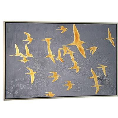 Gild Design House 01-00897" Silhouettes in Flight Framed Original Painting Multicolored